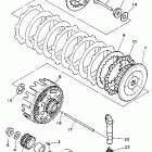YZ 80 Сцепление