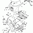 YSR 50 Передний обтекатель