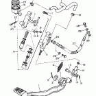 XT 600E Задний торм цилиндр