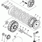 WR 500Z Сцепление