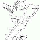 YZ 125 Выхлопная система