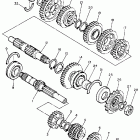 FZR600RD Трансмиссия