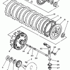 XT350D Сцепление