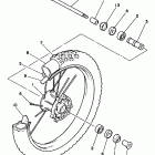 WR 500Z Переднее колесо