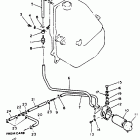 FZR 600RD Топливный бак (только шт.Калифорния)