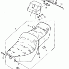 Virago 750 Сидение