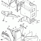 Virago 750 Боковая панель