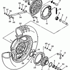 XV 1000 Заднее колесо