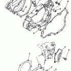 WR 250 Крышка картера двигателя
