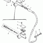 YZ 125 Главный тормозной цилиндр,передний