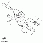 YSR 50 Амортизаторы задние