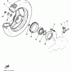 PW 50 Заднее колесо