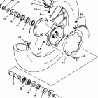 WR200RD Заднее колесо