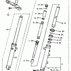 XJ 600S Передняя вилка