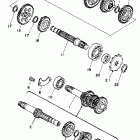 YSR 50 Трансмиссия