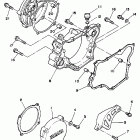 YZ 125 Крышка картера двигателя