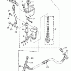 XVZ 1300 Задний торм цилиндр