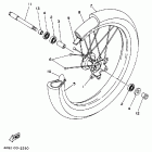 YZ 125 Переднее колесо