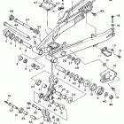XT 600E Бугель (задний рычаг)