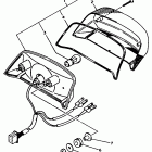 XJ 600S Фонарь задний