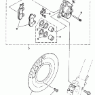 YZ 125 Передний тормозной суппорт