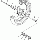 FZR600RD Переднее колесо