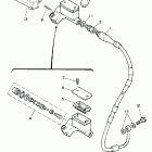 YZ 250 Главный тормозной цилиндр,передний