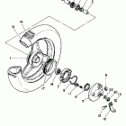 PW 50 Переднее колесо