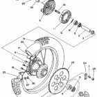 RT 180 Заднее колесо