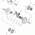 YZ 80 Коленчатый вал и Поршень
