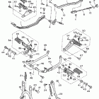 Virago 750 Подножки