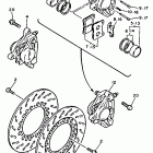 XV 1000 Передний тормозной суппорт