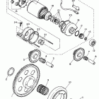XT 600E Муфта стартера