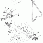 YZ 250 Подножки