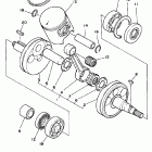 RT 180 Коленчатый вал и Поршень