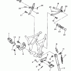 XT 600E Подножки