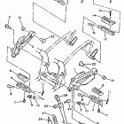 XJ 600S Подножки