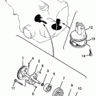 FZR600RD Масляный насос