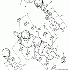 FZR 600RD Коленчатый вал и Поршень