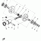 PW 50 Коленчатый вал и Поршень