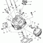 XT 225 Головка цилиндра