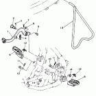 YZ 125 Подножки