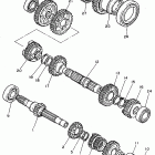 Virago 750 Трансмиссия