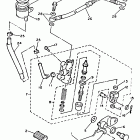 XJ 600S Задний торм цилиндр