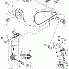 Virago 750 Топливный бак
