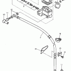 XT 600E Главный тормозной цилиндр,передний