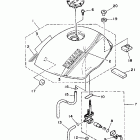 YSR 50 Топливный бак