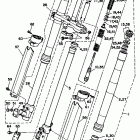WR 500Z Передняя вилка