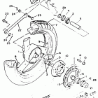 FZR 600RD Заднее колесо