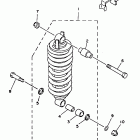 TDM 850 Амортизаторы задние
